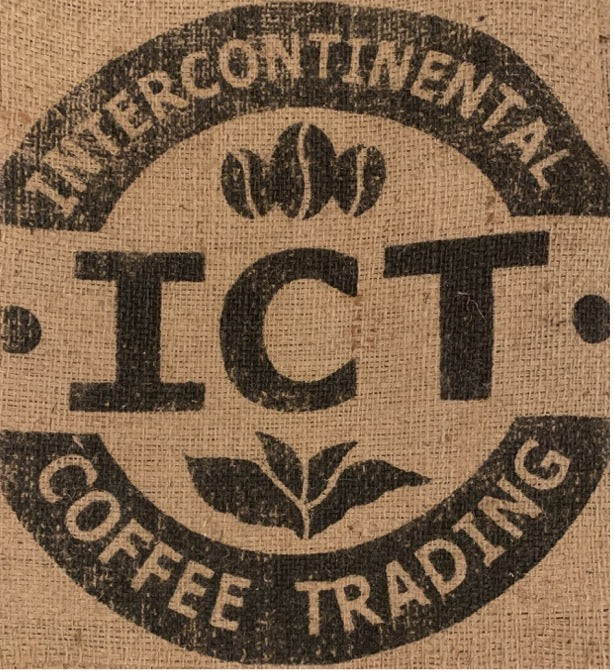Indonesia ICT coffee sack design